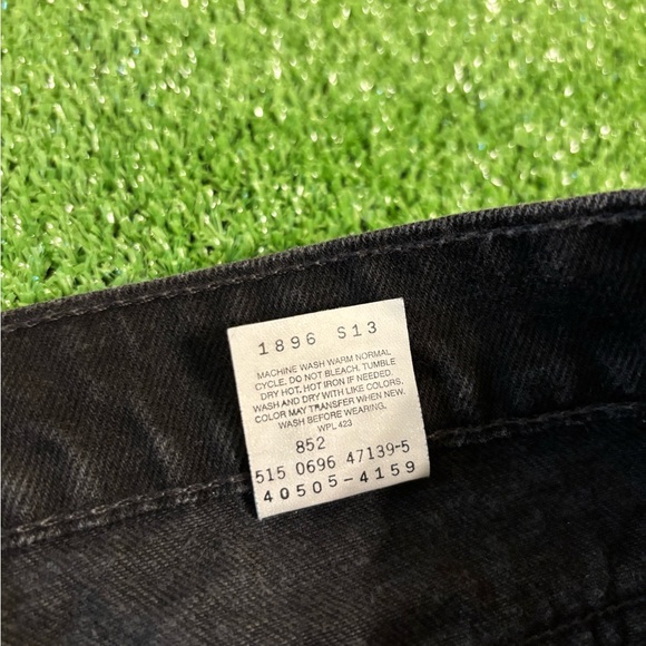 VTG Levi’s Orange Tab 505 Black Jeans 33x32 - Picture 6 of 7